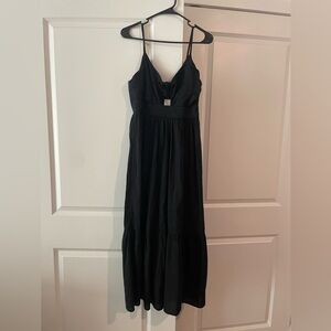 Gap Maxi Dress with front tie NWT